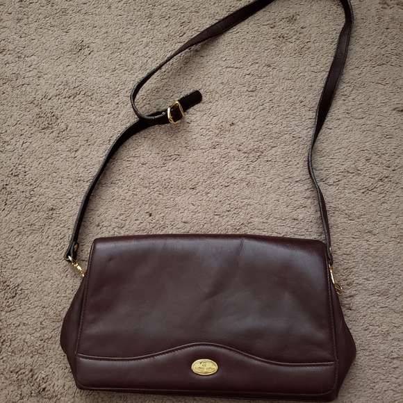 Etienne Aigner Handbags - Etienne Aigner Maroon leather crossbody bag